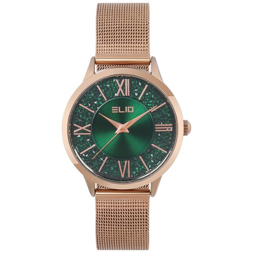 Đồng hồ ELIO Xmas 35 mm Nữ ES079-01 Màu Vàng Hồng