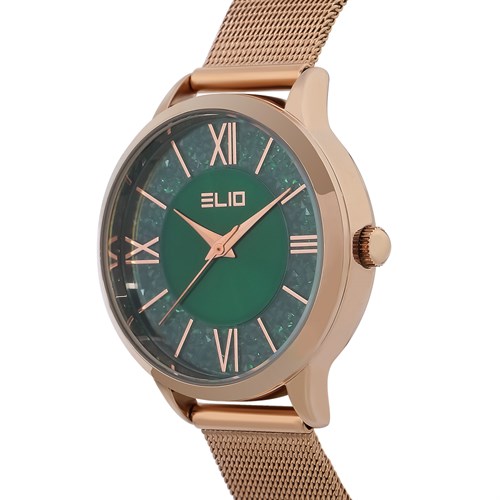 Đồng hồ ELIO Xmas 35 mm Nữ ES079-01 Màu Vàng Hồng