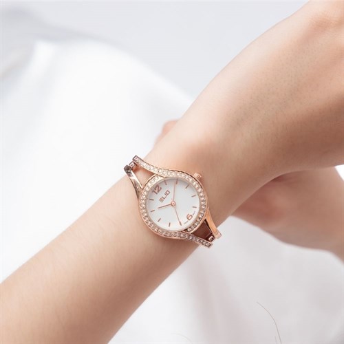 Đồng hồ ELIO 30 mm Nữ ES083-01 Màu Vàng Hồng