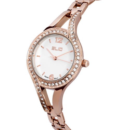 Đồng hồ ELIO 30 mm Nữ ES083-01 Màu Vàng Hồng