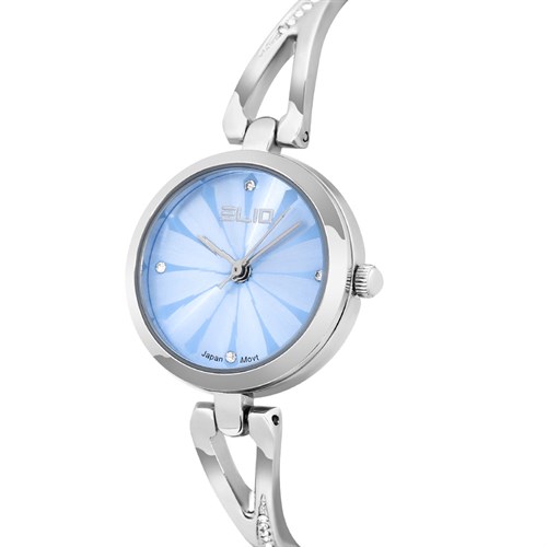 Đồng hồ ELIO Flower 26 mm Nữ ES085-01 Màu Bạc