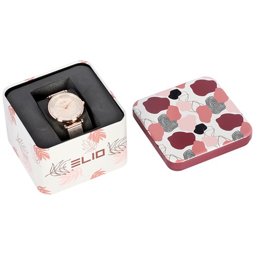 Đồng hồ ELIO 32 mm Nữ ES087-01 Màu Vàng Hồng
