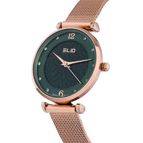 Đồng hồ ELIO Xmas 32 mm Nữ ES087-02 Màu Vàng Hồng