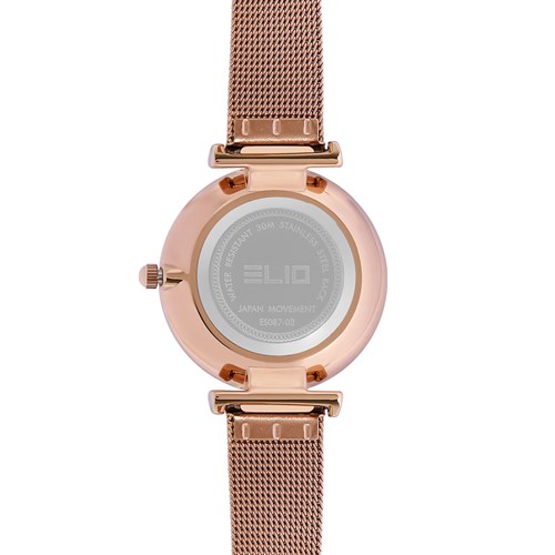 Đồng hồ ELIO Xmas 32 mm Nữ ES087-02 Màu Vàng Hồng