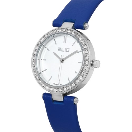 Đồng hồ ELIO 30 mm Nữ EL082-01 Màu Xanh Dương