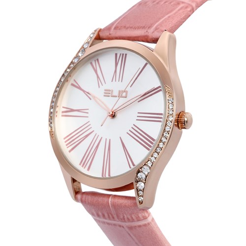 Đồng hồ ELIO 36 mm Nữ EL083-01 Màu Hồng