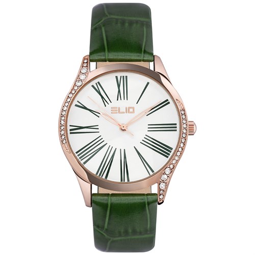 Đồng hồ ELIO Xmas 36 mm Nữ EL083-02 Màu Xanh lá