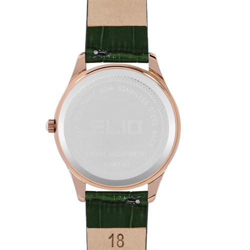 Đồng hồ ELIO Xmas 36 mm Nữ EL083-02 Màu Xanh lá