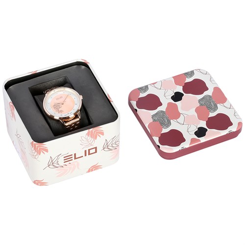Đồng hồ ELIO Flower 36 mm Nữ ES090-01 Màu Vàng Hồng
