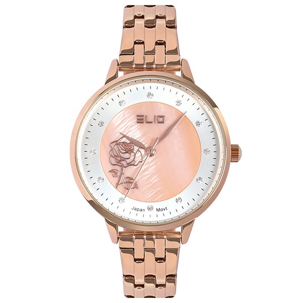 Đồng Hồ Elio Flower 36 Mm Nữ Es090 - 01