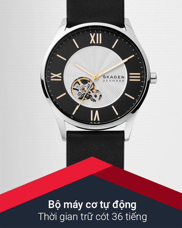 Đồng hồ nam Skagen SKW6710 hoạt động không cần pin Đồng hồ nam Skagen SKW6710 hoạt động không cần pin