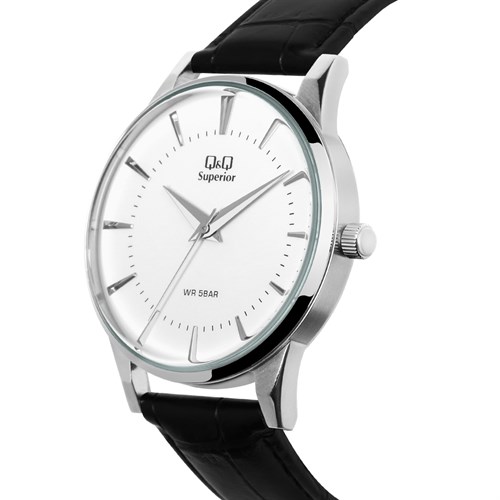 Đồng hồ Q&Q 40 mm Nam S398J301Y Màu Đen