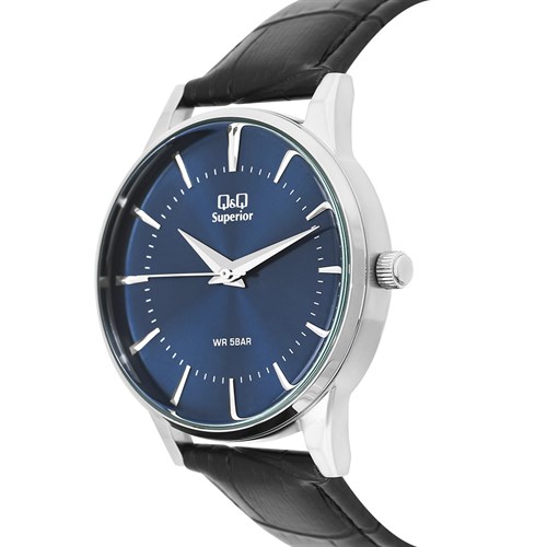 Đồng hồ Q&Q 40 mm Nam S398J302Y Màu Đen