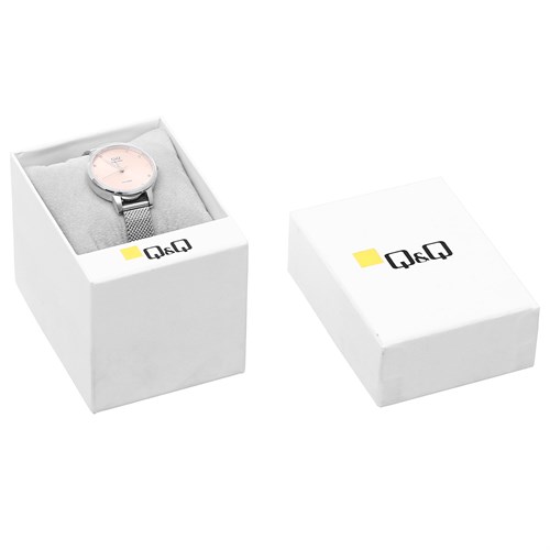 Đồng hồ Q&Q 31 mm Nữ S401J222Y Màu Bạc