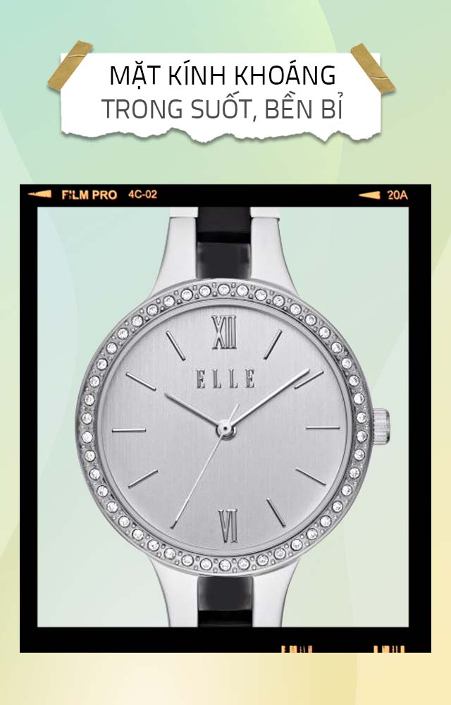 Đồng hồ Nữ Elle ELL21020 có mặt kính khoáng bền bỉ Đồng hồ Nữ Elle ELL21020 có mặt kính khoáng bền bỉ