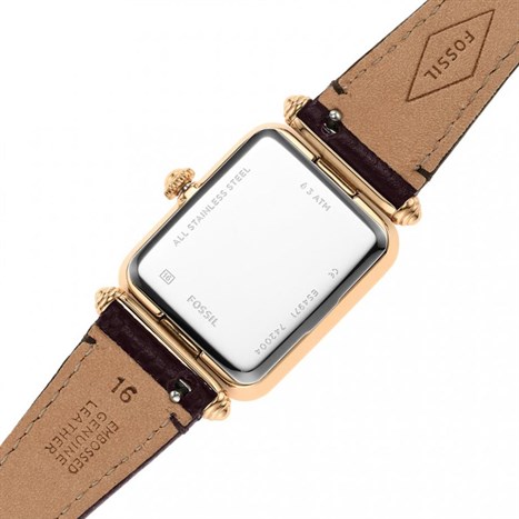 Đồng hồ FOSSIL Carlie 38 mm Nữ ES4971 Màu Nâu