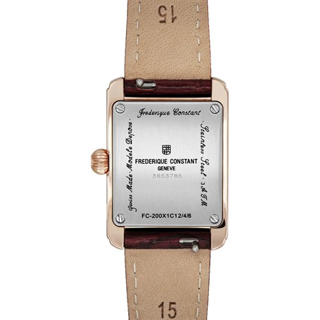 Đồng hồ FREDERIQUE CONSTANT Classics 23 x 21 mm Nữ FC-200MCD14 Màu Đỏ