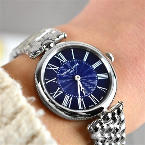 Đồng hồ FREDERIQUE CONSTANT Classics 30 mm Nữ FC-200MPN2AR6B Màu Bạc