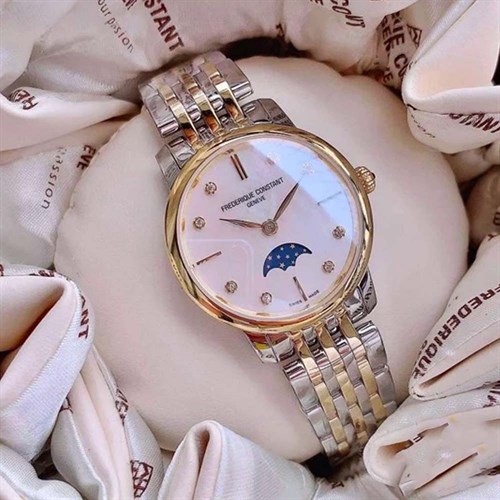 Đồng hồ FREDERIQUE CONSTANT Slimline 30 mm Nữ FC-206MPWD1S3B Màu Màu kết hợp