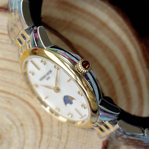 Đồng hồ FREDERIQUE CONSTANT Slimline 30 mm Nữ FC-206MPWD1S3B Màu Màu kết hợp