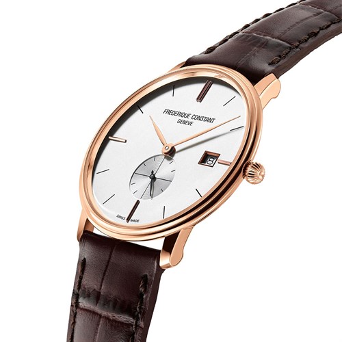 Đồng hồ FREDERIQUE CONSTANT Slimline 39 mm Nam FC-245V5S4 Màu Nâu
