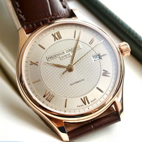 Đồng hồ FREDERIQUE CONSTANT Classics 40 mm Nam FC-303MLG5B4 Màu Nâu