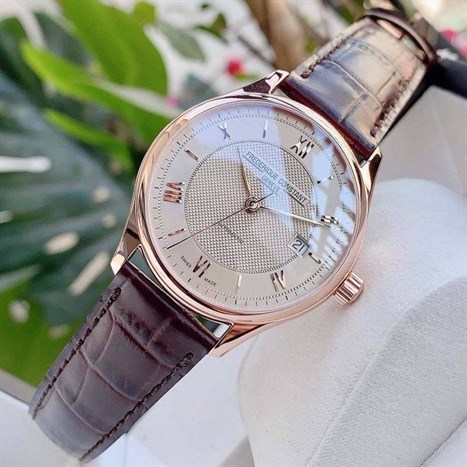 Đồng hồ FREDERIQUE CONSTANT Classics 40 mm Nam FC-303MLG5B4 Màu Nâu