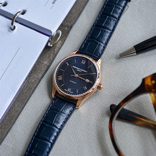 Đồng hồ FREDERIQUE CONSTANT Classics 40 mm Nam FC-303MN5B4 Màu Xanh Navy
