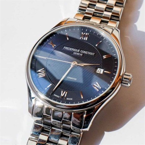 Đồng hồ FREDERIQUE CONSTANT Classics 40 mm Nam FC-303MN5B6B Màu Bạc