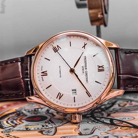 Đồng hồ FREDERIQUE CONSTANT Classics 40 mm Nam FC-303MV5B4 Màu Nâu