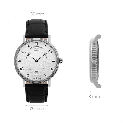 Đồng hồ FREDERIQUE CONSTANT Classics 39 mm Nam FC-306MC4S36 Màu Đen