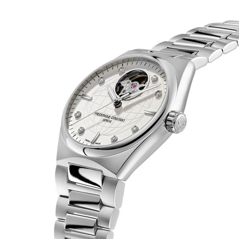 Đồng hồ FREDERIQUE CONSTANT Ladies Automatic 34 mm Nữ FC-310SD2NH6B Màu Bạc