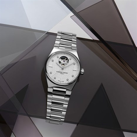 Đồng hồ FREDERIQUE CONSTANT Ladies Automatic 34 mm Nữ FC-310SD2NH6B Màu Bạc