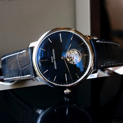 Đồng hồ FREDERIQUE CONSTANT Slimline 40 mm Nam FC-312N4S6 Màu Xanh Navy