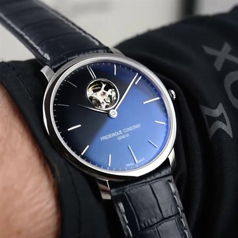Đồng hồ FREDERIQUE CONSTANT Slimline 40 mm Nam FC-312N4S6 Màu Xanh Navy