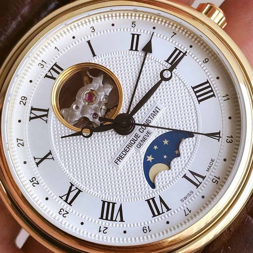 Đồng hồ FREDERIQUE CONSTANT Classics 40 mm Nam FC-335MC4P5 Màu Nâu