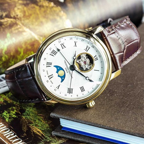 Đồng hồ FREDERIQUE CONSTANT Classics 40 mm Nam FC-335MC4P5 Màu Nâu