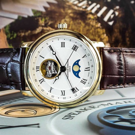 Đồng hồ FREDERIQUE CONSTANT Classics 40 mm Nam FC-335MC4P5 Màu Nâu