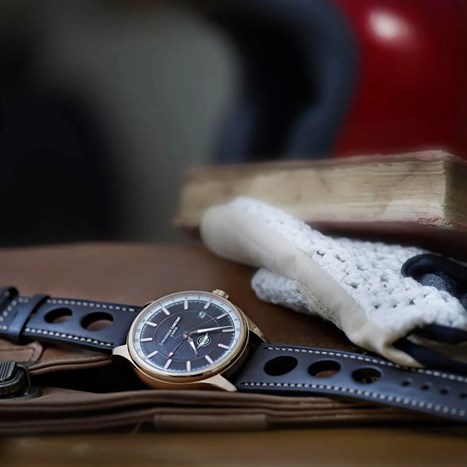 Đồng hồ FREDERIQUE CONSTANT Vintage Rally 40 mm Nam FC-350CH5B4 Màu Nâu