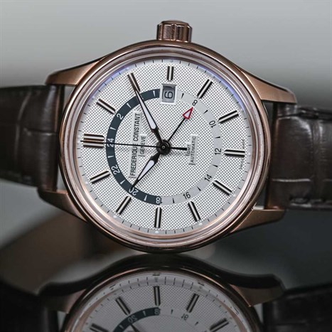Đồng hồ FREDERIQUE CONSTANT Yacht Timer 42 mm Nam FC-350VT4H4 Màu Nâu
