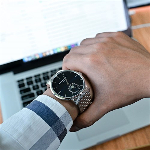 Đồng hồ FREDERIQUE CONSTANT Manufacture 42 mm Nam FC-705N4S6B Màu Bạc