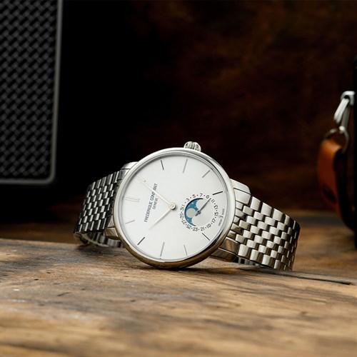 Đồng hồ FREDERIQUE CONSTANT Manufacture 42 mm Nam FC-705S4S6B Màu Bạc