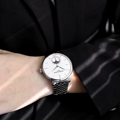 Đồng hồ FREDERIQUE CONSTANT Manufacture 42 mm Nam FC-705S4S6B Màu Bạc