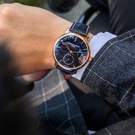 Đồng hồ FREDERIQUE CONSTANT Manufacture 42 mm Nam FC-710N4S4 Màu Xanh Navy