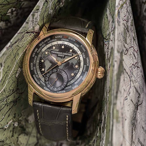 Đồng hồ FREDERIQUE CONSTANT Manufacture 42 mm Nam FC-718DGWM4H4 Màu Đen