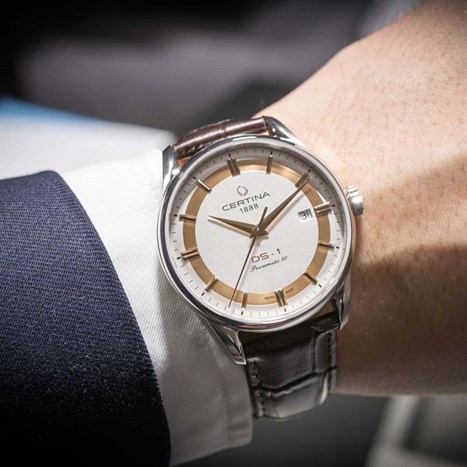 Đồng hồ CERTINA Urban 40 mm Nam C029.807.16.031.60 Màu Nâu