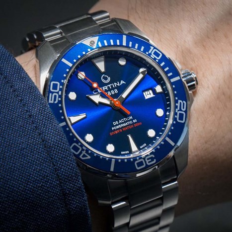 Đồng hồ CERTINA Aqua 43 mm Nam C032.407.11.041.00 Màu Bạc