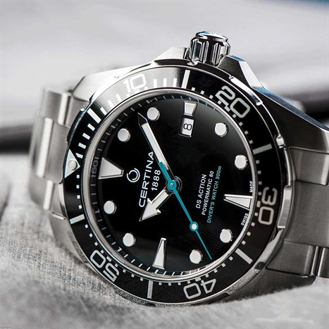 Đồng hồ CERTINA Aqua 43 mm Nam C032.407.11.051.10 Màu Bạc