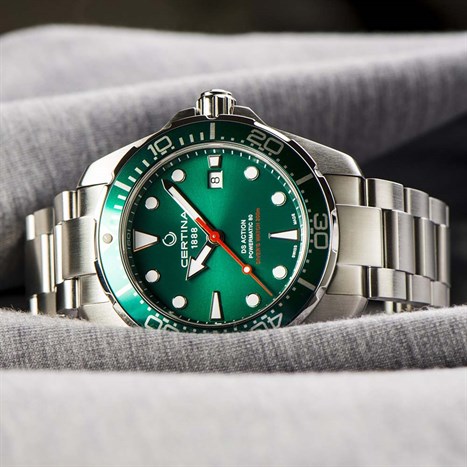 Đồng hồ CERTINA Aqua 43 mm Nam C032.407.11.091.00 Màu Bạc