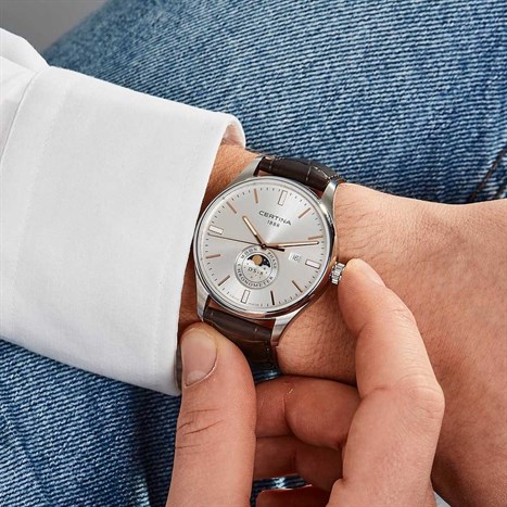 Đồng hồ CERTINA Urban 40 mm Nam C033.457.16.031.00 Màu Nâu